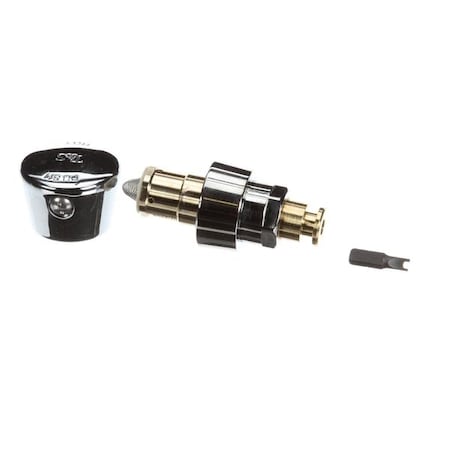 T&S Brass Metering Cartridge, Hot Push Button 238AH